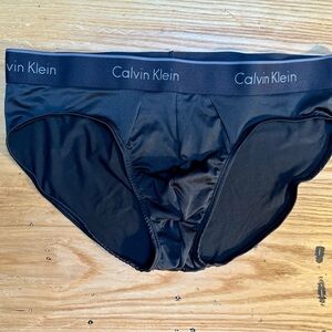 Calvin Klein - Breif - Microfiber Stretch - Black - Large